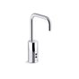 Kohler - Gooseneck Touchless single-hole lavatory faucet with InsightE sensor technology, DC-powered, less drain, 0.35 gpm - Polished Chrome