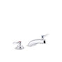 Kohler - Triton Bowe Widespread lavatory faucet, less drain, 0.35 gpm - Polished Chrome