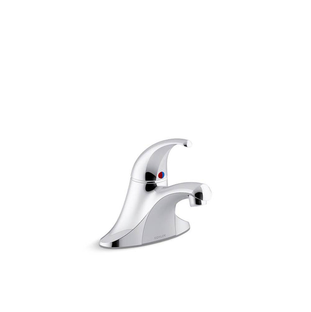 Kohler - Coralais Single-handle centerset lavatory faucet, 0.35 gpm - Polished Chrome