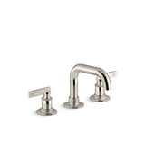 Kohler - CastiaE by Studio McGee Widespread bathroom sink faucet, 0.5 gpm - Vibrant Polished Nickel