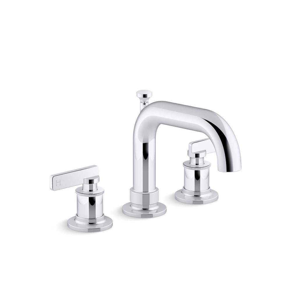 Kohler - CastiaE by Studio McGee Deck-mount bath faucet trim with diverter - Polished Chrome