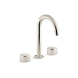 Kohler - Components Bathroom sink faucet spout with Tube design, 1.2 gpm - Vibrant Polished Nickel