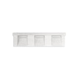 Kohler - ConstellationE 90'' wall-mount basin lavatory system with backsplash - Pearl Jasmine