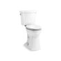 Kohler - Kelston Tall two-piece elongated toilet, 1.28 gpf - White