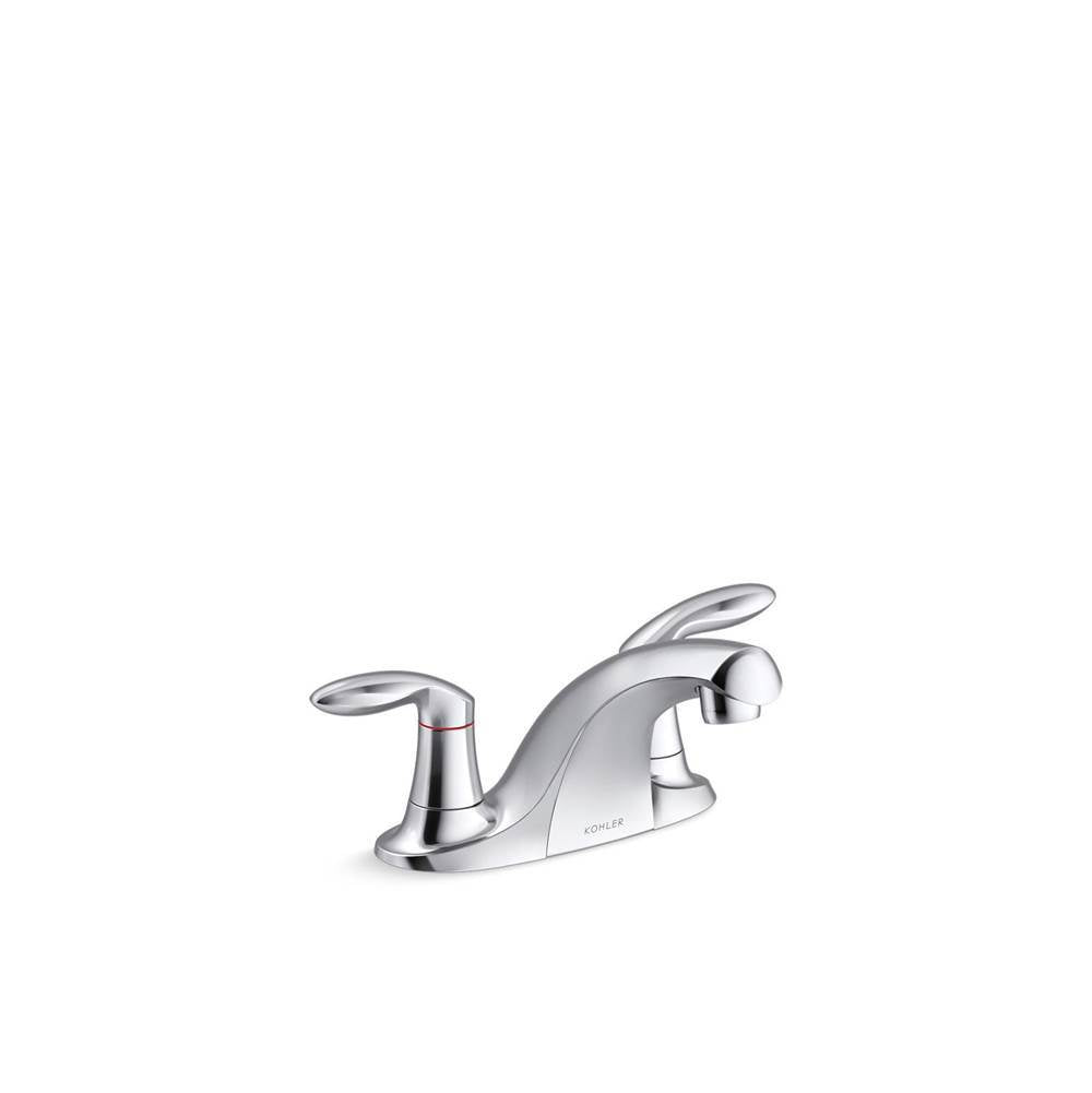 Kohler - Coralais Two-handle centerset lavatory faucet, less drain, 0.35 gpm - Polished Chrome