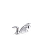 Kohler - Coralais Two-handle centerset lavatory faucet, less drain, 0.35 gpm - Polished Chrome