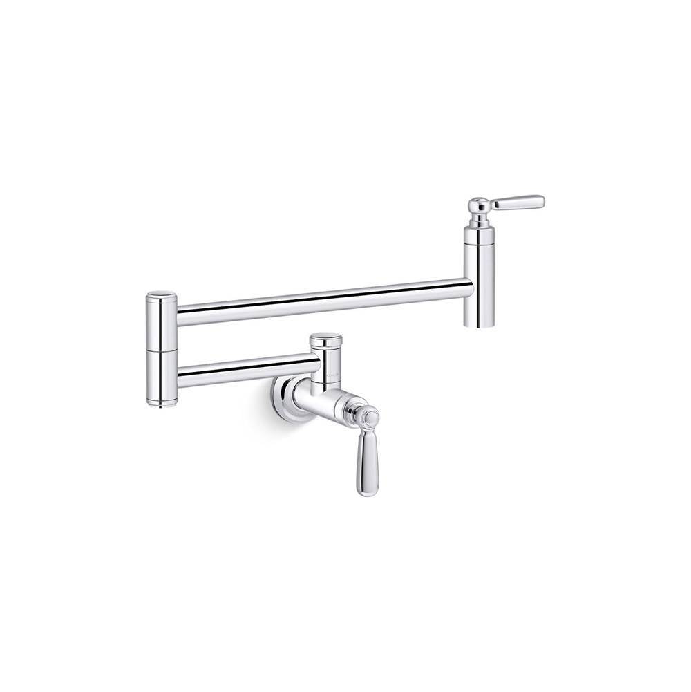 Kohler - EdalynE by Studio McGee Wall-mount pot filler - Polished Chrome