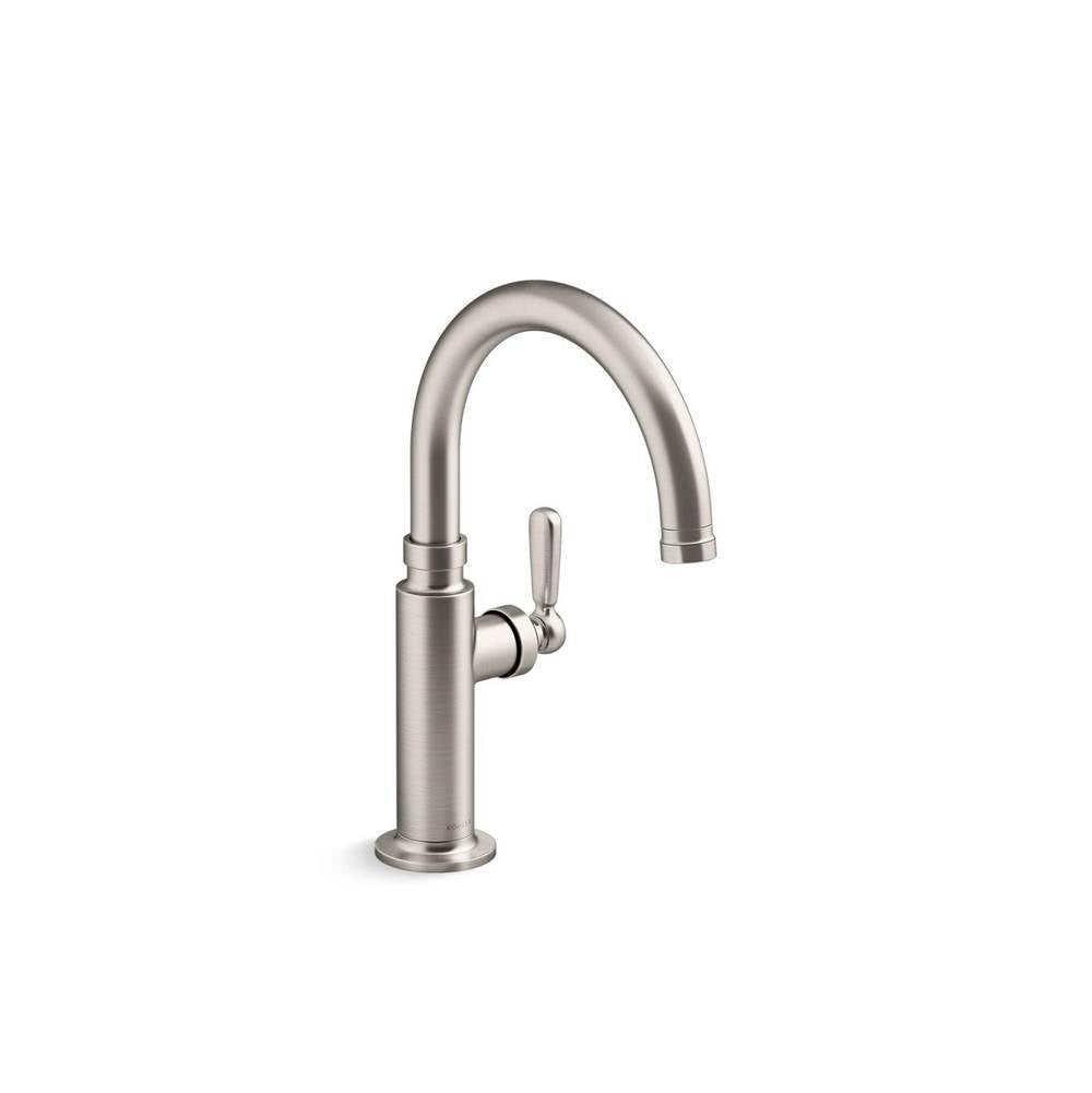 Kohler - EdalynE by Studio McGee Single-handle bar sink faucet - Vibrant Stainless