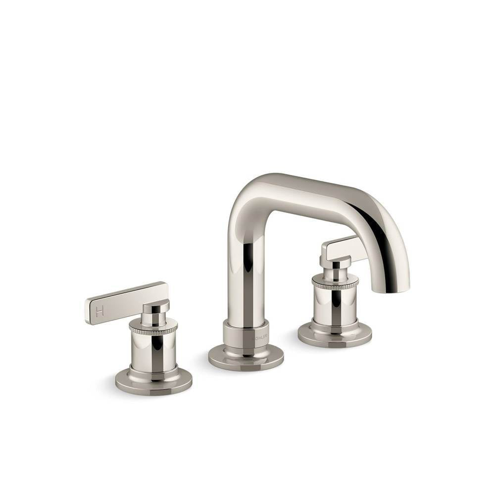 Kohler - CastiaE by Studio McGee Deck-mount bath faucet trim - Vibrant Polished Nickel