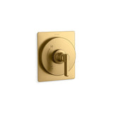Kohler - CastiaE by Studio McGee Rite-Temp valve trim - Vibrant Brushed Moderne Brass