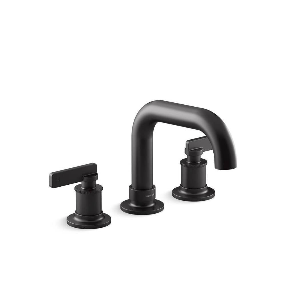 Kohler - CastiaE by Studio McGee Deck-mount bath faucet trim - Matte Black