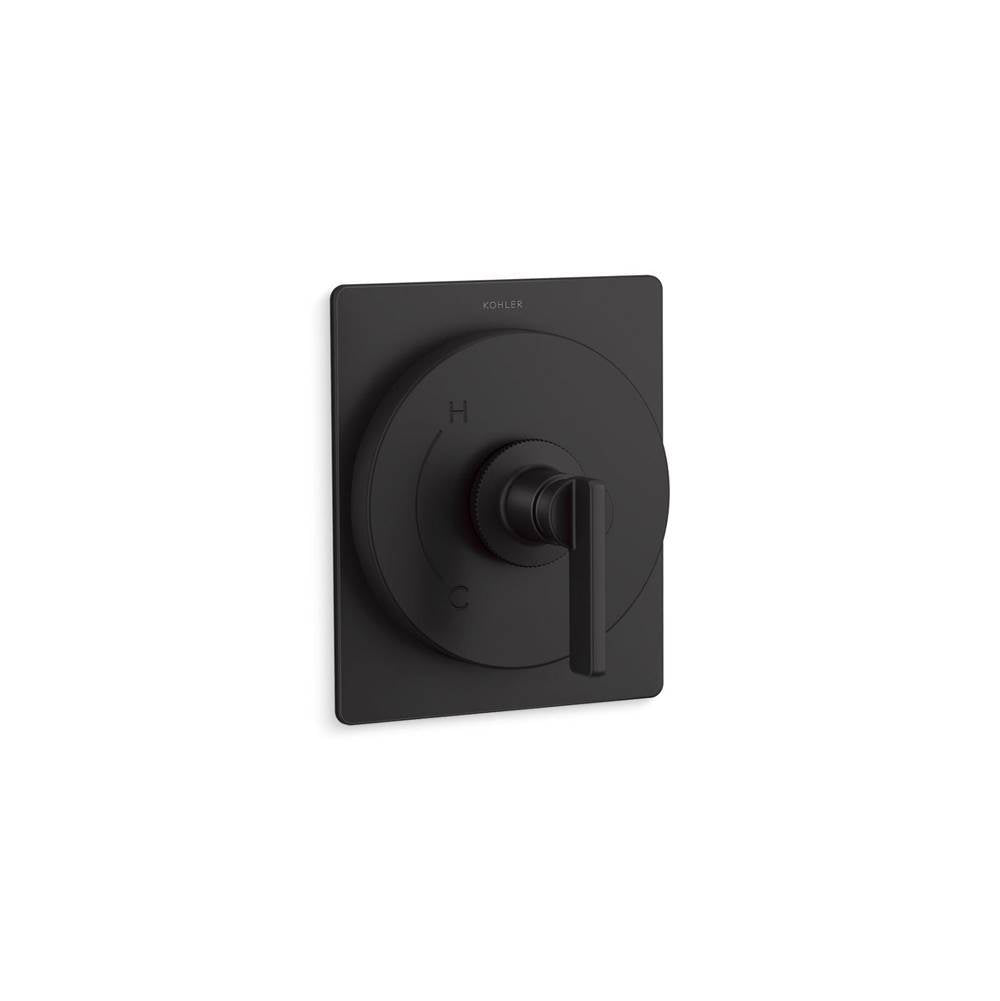Kohler - CastiaE by Studio McGee Rite-Temp valve trim - Matte Black