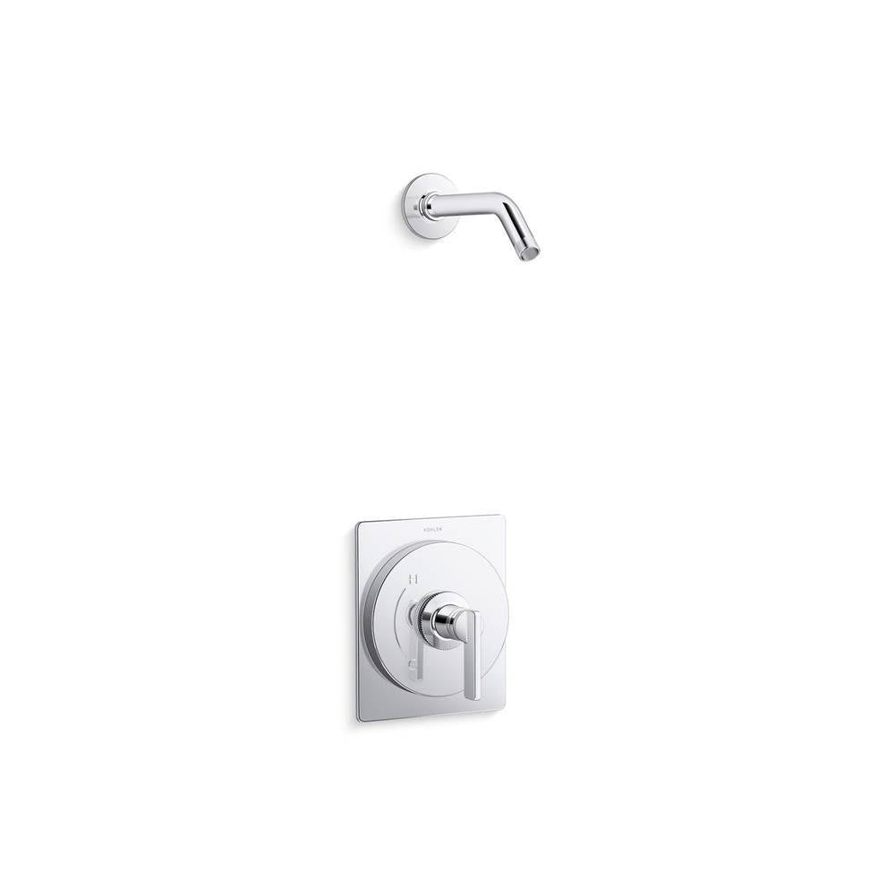 Kohler - CastiaE by Studio McGee Rite-Temp shower trim kit, without showerhead - Polished Chrome