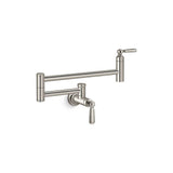 Kohler - EdalynE by Studio McGee Wall-mount pot filler - Vibrant Polished Nickel