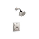 Kohler - CastiaE by Studio McGee Rite-Temp shower trim kit, 2.5 gpm - Vibrant Polished Nickel