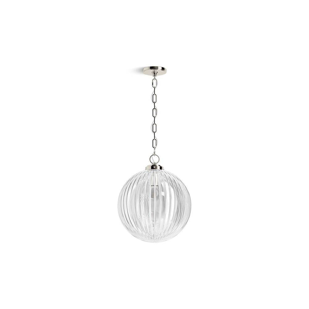Kohler - EmbraE by Studio McGee 14'' pendant - Polished Nickel