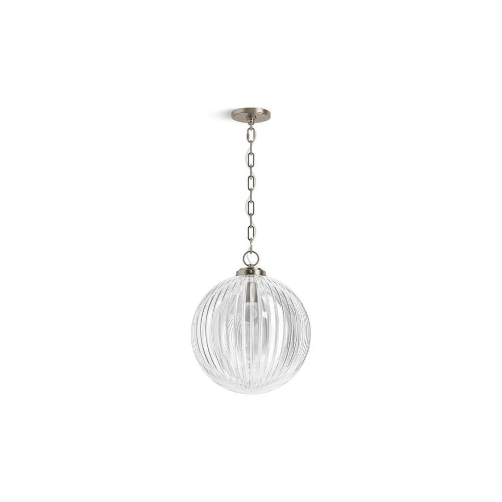 Kohler - EmbraE by Studio McGee 14'' pendant - Brushed Nickel