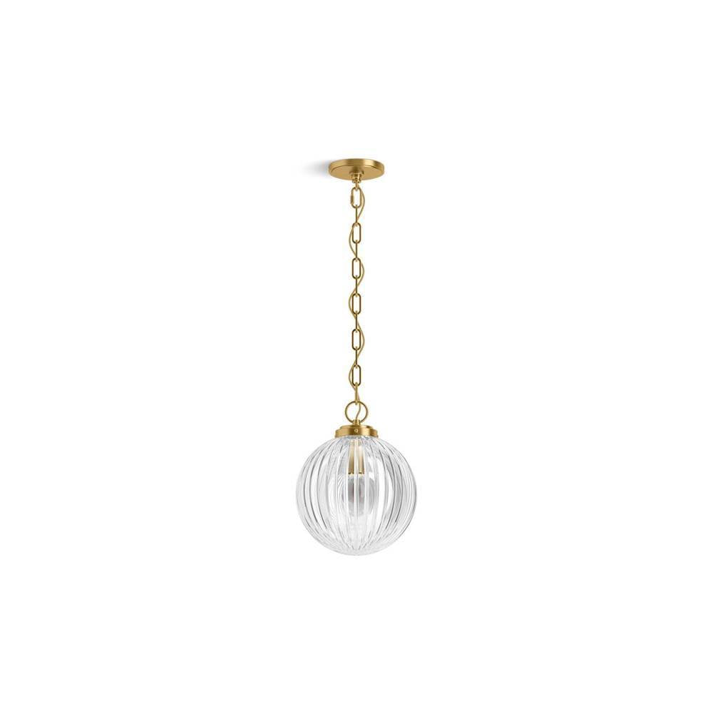 Kohler - EmbraE by Studio McGee 10'' pendant - Brushed Moderne Brass
