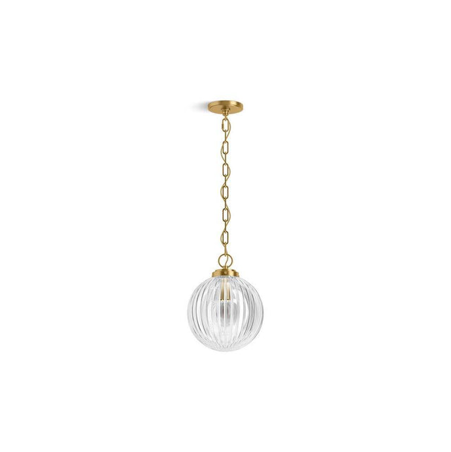 Kohler - EmbraE by Studio McGee 10'' pendant - Brushed Moderne Brass