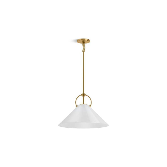 Kohler - KernenE by Studio McGee 18'' pendant - Brushed Moderne Brass