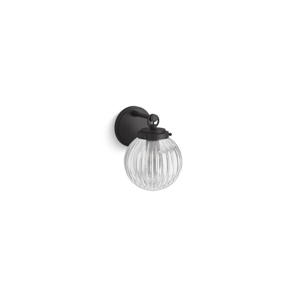 Kohler - EmbraE by Studio McGee One-light sconce - Matte Black