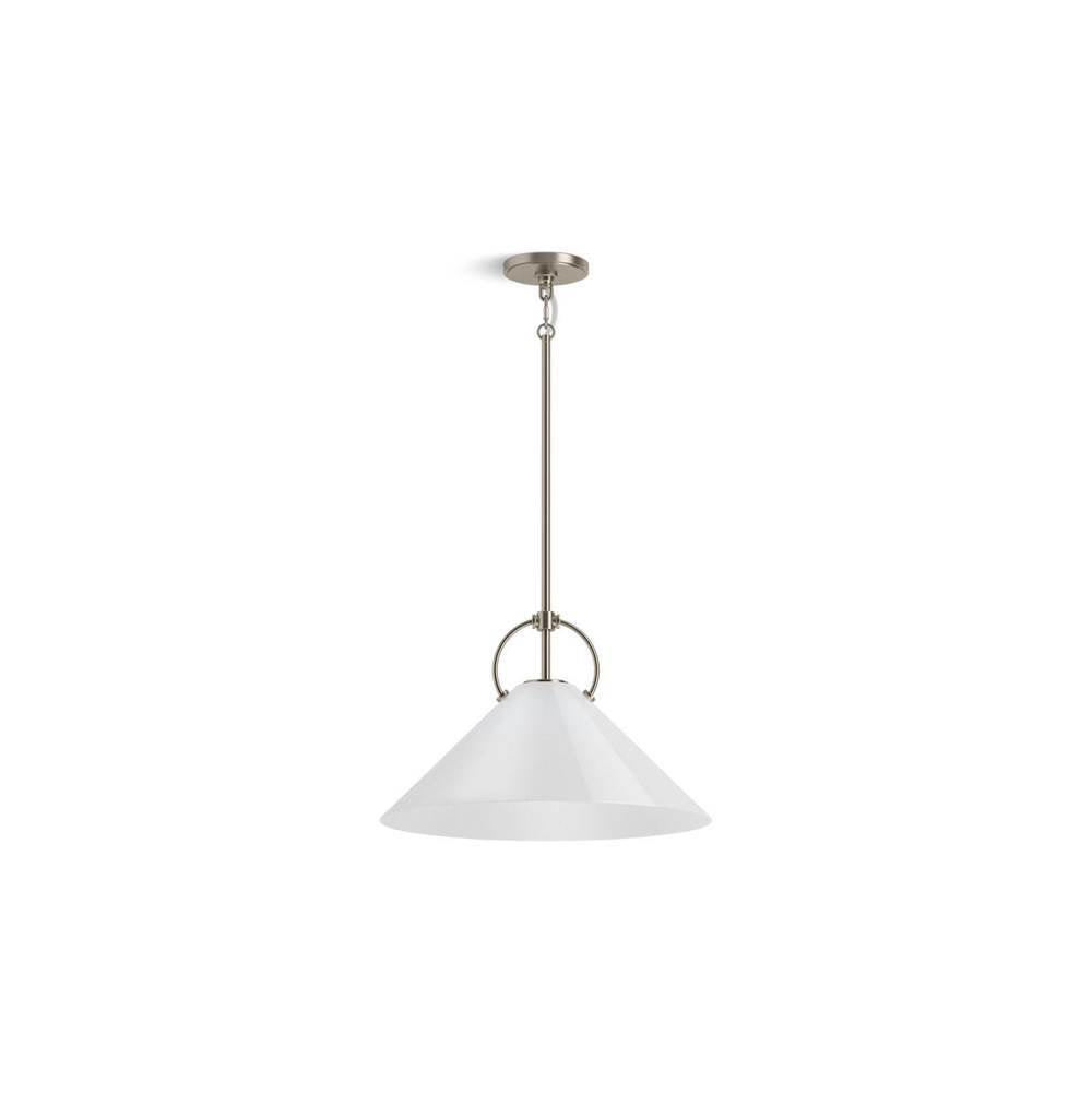 Kohler - KernenE by Studio McGee 18'' pendant - Brushed Nickel