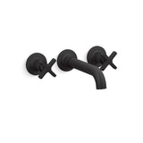Kohler - CastiaE by Studio McGee Wall-mount bath faucet trim - Matte Black