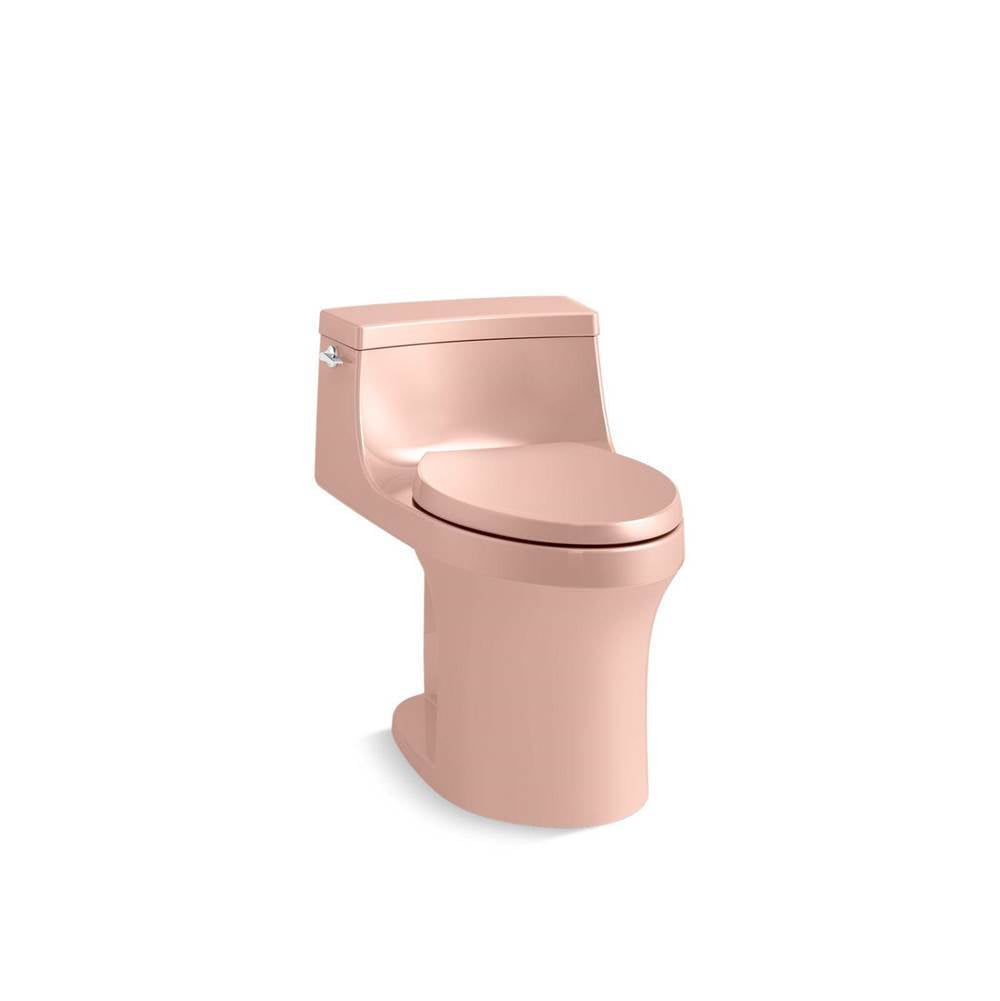 Kohler - San Souci One-piece compact elongated toilet with concealed trapway, 1.28 gpf - 150th Peachblow