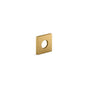 Kohler - Shower arm trim kit, square - Vibrant Brushed Moderne Brass