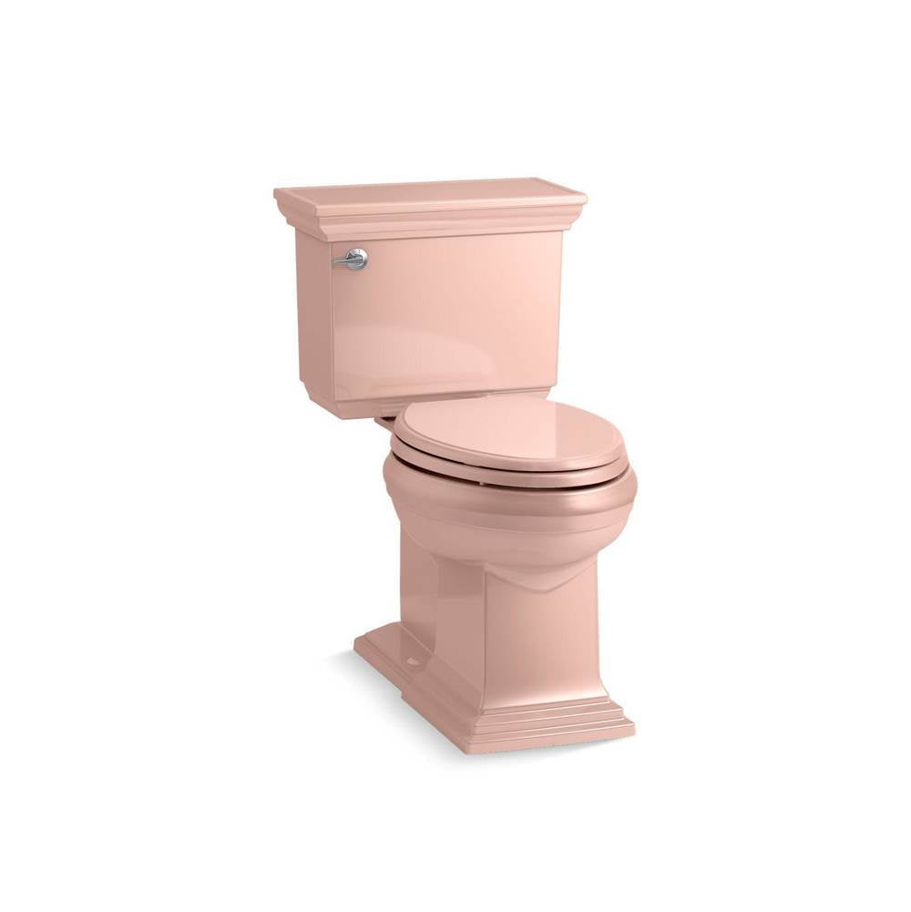 Kohler - Memoirs Stately Two-piece elongated with concealed trapway, 1.28 gpf - 150th Peachblow