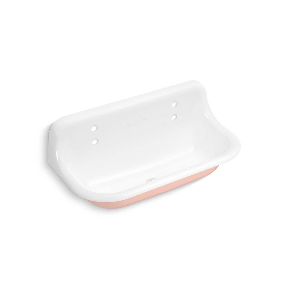 Kohler - BrockwayE 36'' wall-mount utility sink - 150th Peachblow