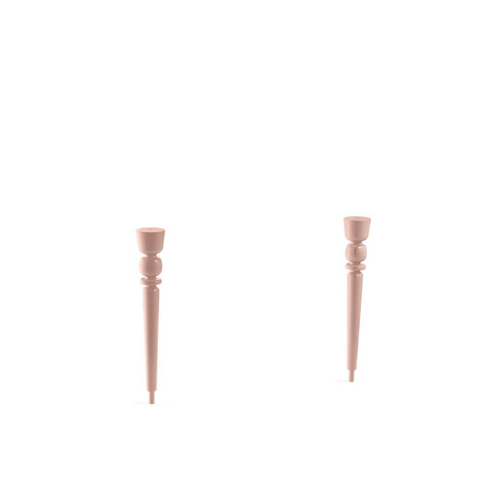 Kohler - Farmstead Transitional legs - 150th Peachblow
