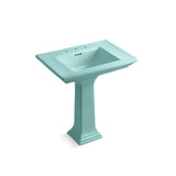 Kohler - Memoirs Stately 30-3/4'' rectangular pedestal bathroom sink - 150th Spring Green