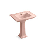 Kohler - Memoirs Stately 30-3/4'' rectangular pedestal bathroom sink - 150th Peachblow