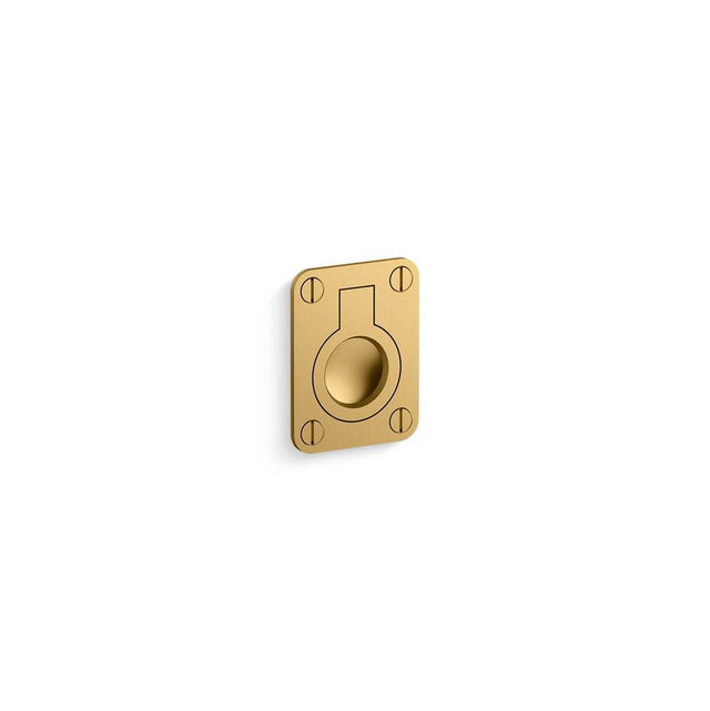 Kohler - Seagrove by Studio McGee Cabinet pull - Vibrant Brushed Moderne Brass