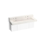 Kohler - ConstellationE 60'' wall-mount trough lavatory system with backsplash - Arrow Root