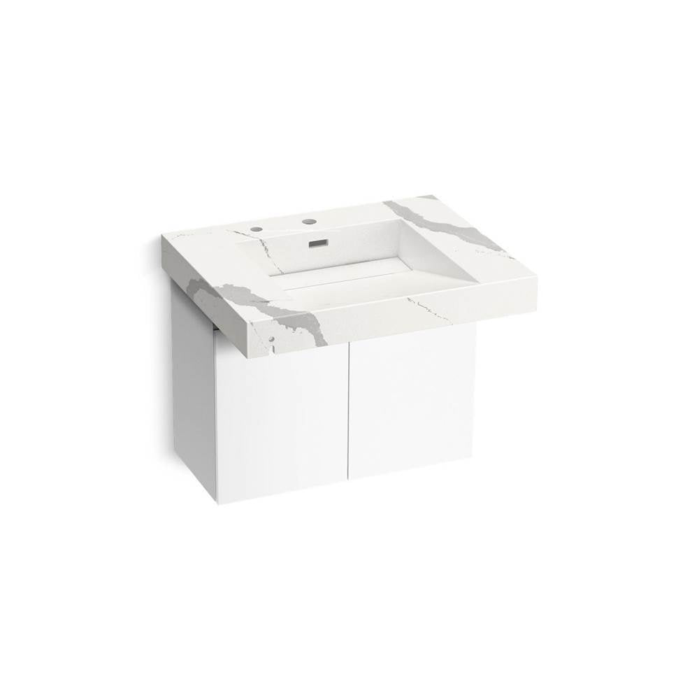 Kohler - ConstellationE 30'' wall-mount lavatory system - Et Bianco Cal