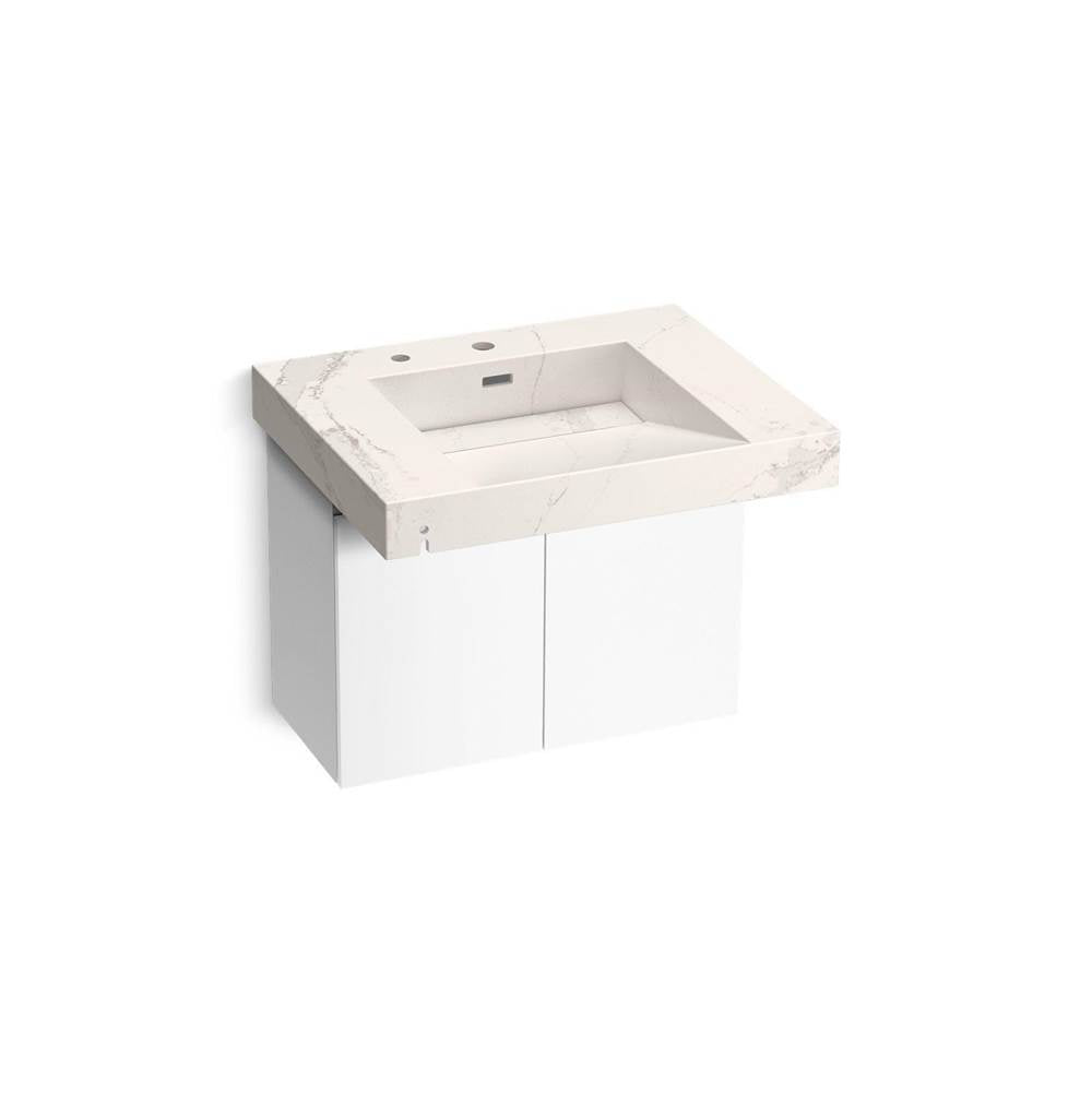 Kohler - ConstellationE 30'' wall-mount lavatory system - Et Cal Gold