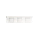Kohler - ConstellationE 90'' wall-mount basin lavatory system with backsplash - Designer White
