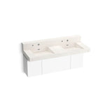 Kohler - ConstellationE 60'' wall-mount basin lavatory system with backsplash - Arrow Root