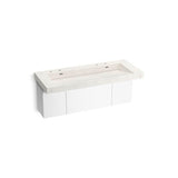 Kohler - ConstellationE 60'' wall-mount trough lavatory system - Arrow Root