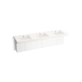 Kohler - ConstellationE 90'' wall-mount basin lavatory system - Designer White
