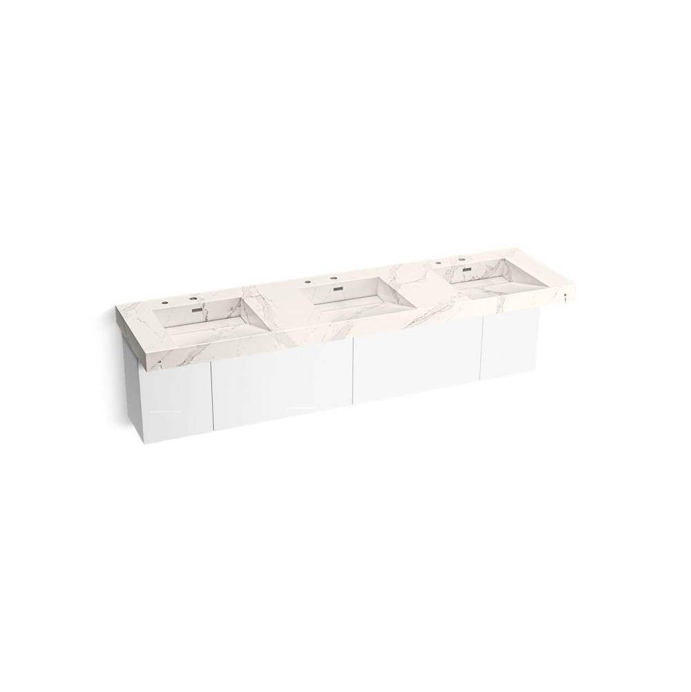 Kohler - ConstellationE 90'' wall-mount basin lavatory system - Et Cal Gold