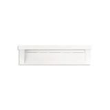 Kohler - ConstellationE 90'' wall-mount trough lavatory system with backsplash - Designer White