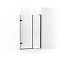 Kohler - ComposedE 3/8'' pivot door glass and hardware, no handle - Matte Black