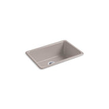 Kohler - Iron/Tones 27'' top-/undermount single-bowl kitchen sink - Truffle