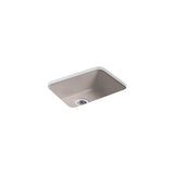 Kohler - Iron/Tones 24-1/4'' top-/undermount single-bowl bar sink - Truffle