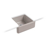 Kohler - Whitehaven 23-1/2'' undermount single-bowl farmhouse kitchen sink - Truffle
