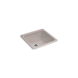 Kohler - Iron/Tones 21'' top-/undermount single-bowl bar sink - Truffle