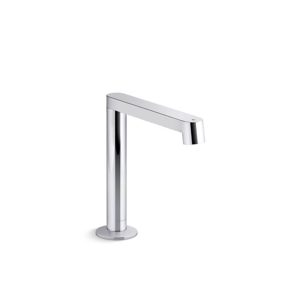 Kohler - Components Touchless single-hole lavatory faucet with Kinesis sensor technology, DC-powered, 0.35 gpm - Polished Chrome